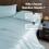 Queen Bamboo Rayon Sheet Set 4-Pc Deep Pocket 3
