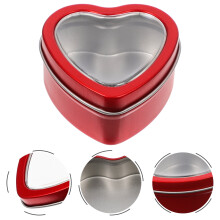 Scatola porta caramelle rossa OUNONA per San Valentino, 10 pezzi