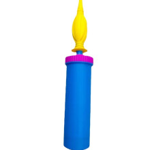 Pompe à ballons légère à main, gonfleur de 2 pièces bleue