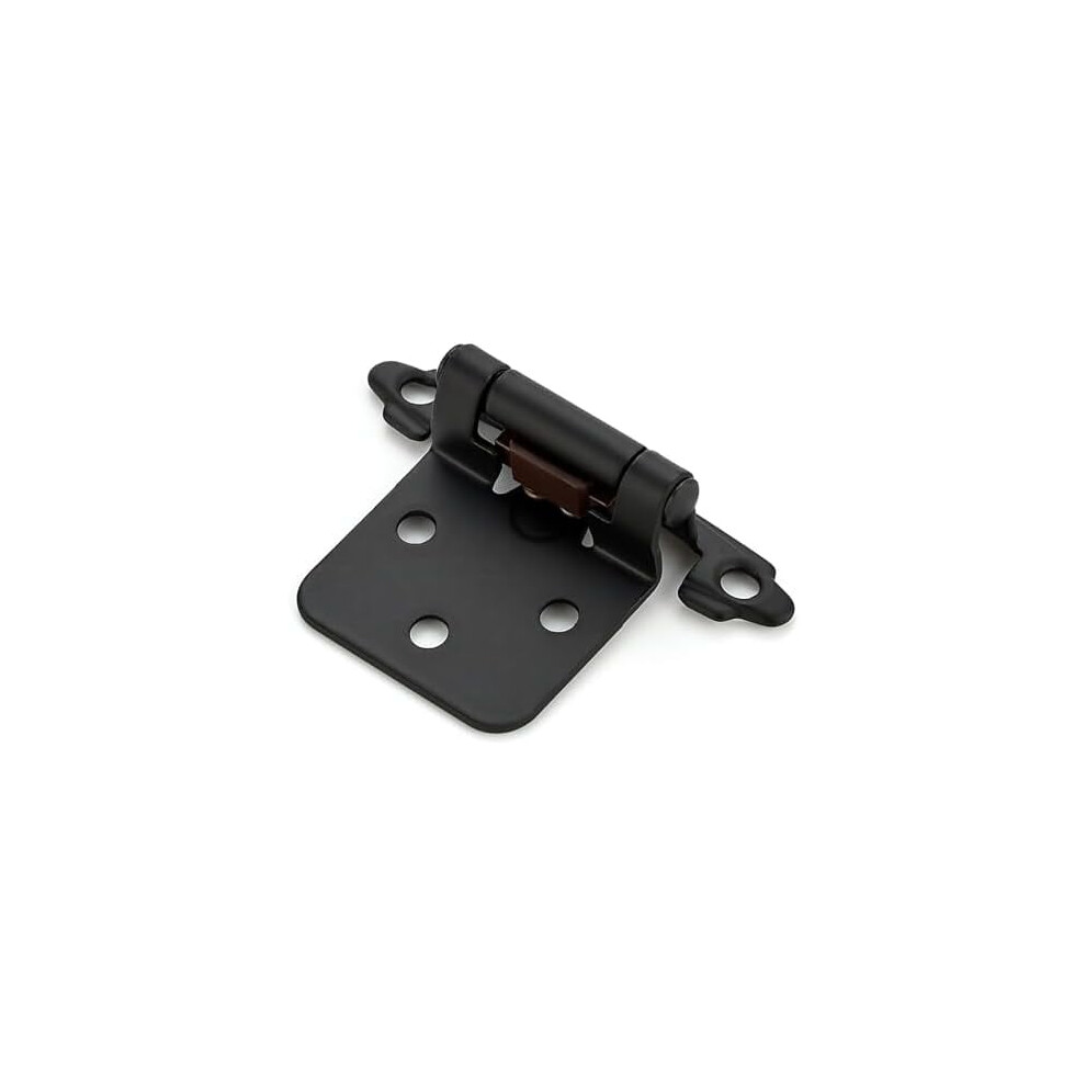 Cabinet Hinges Semi-Concealed Self-Closing 50-Pack Matte 9132278176055