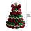 Beginner Crochet Christmas Tree Kit – Yarn, Hook & 3