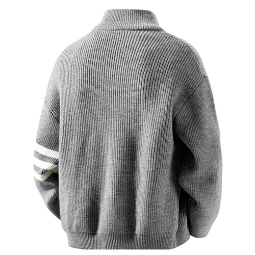 Pull de Noël pour homme, cardigan léger en maille décontractée 2