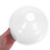 Cúpula de plástico branco para luminária de teto com encaixe E27. 5