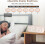 Wooden Digital Alarm Clock with Large Numbers, Dimmable 4