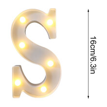 LED-lichtreclameletter – Roze glitter alfabetbord