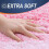 Tapete de banheiro em microfibra 36x24 rosa 2