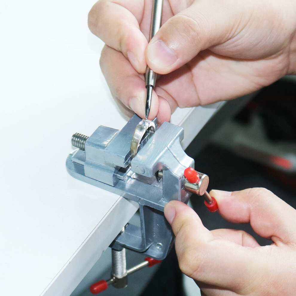 Mini Jeweler Table Clamp Small Hobby Bench Vice Jewelers Hobby Clamps Craft Table Repair Tool Portable Work Bench Vise 9027700501676