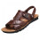 Men's Genuine Leather Classic Open Toe Sandals 1