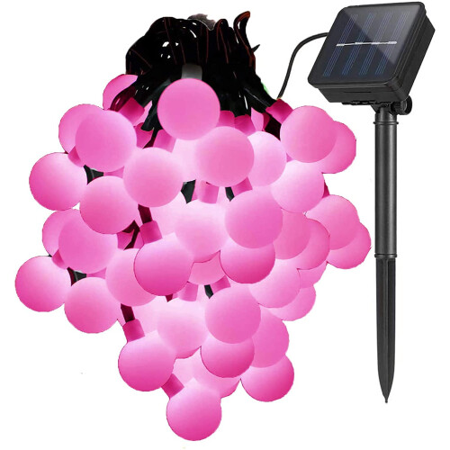 Solar Globe String Lights 7m50LED Buitenverlichting 1