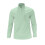 Shirts for Men Corduroy Long Sleeve Solid Collared Tops Zipper Pullover Textured Sweatshirt 4