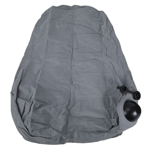 Inflatable Lumbar Pillow Travel Cushions For Comfortable-grey