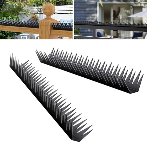 AntiClimb Security Wall Spikes 6pcs Rust Resistant Metal Fence 1