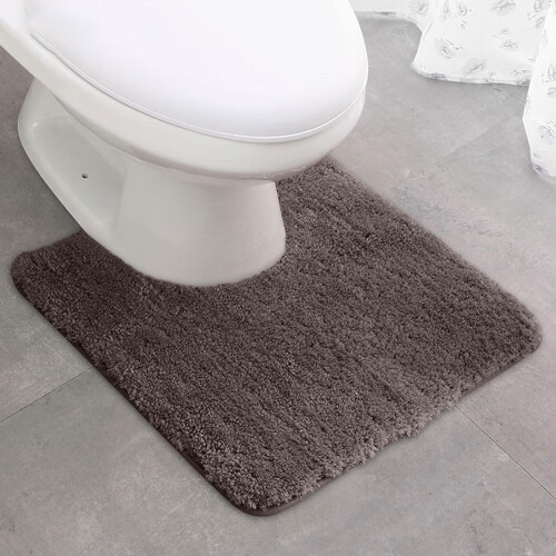 Χαλί Yyuenw Commode Contour – Χοντρό πατάκι μπάνιου σε σχήμα U, αντιολισθητικό, εξαιρετικά 2