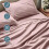 Ensemble de draps Queen – Microfibre hydro-brossée ultra-douce, 3