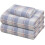 Ensemble de draps en flanelle pour lit Cal King, 4 pièces 1