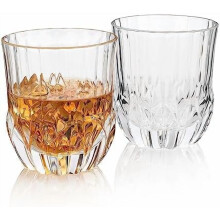 Sada 2 pohárov s talianskym krištáľom Double Rocks