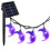 Cordão de luzes LED em formato de lua crescente solar, 8 modos, IP65 3