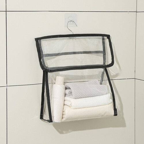 Sac de rangement suspendu en PVC imperméable – Multi-compartiments