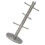 Mug Tree Stand Home Shelf Support for Mugs 35.8X15.6cm Silver 1