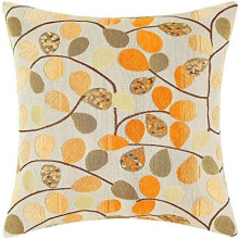 Housse de coussin décorative en chenille de luxe 45 x 45 cm