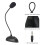 Flexible Stand Studio Speech Microphone 3.5mm Plug Gooseneck Mic Wired Microphone for Computer PC Desktop Notebook 7