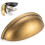 10-Pack 32mm Round Cabinet Pulls in Brushed Gold & Nickel 1