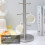 Mug Tree Stand Home Shelf Support for Mugs 35.8X15.6cm Silver 7