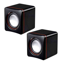 RVASTEIZO Desktop Speakers, Laptop Small Speaker Home Desktop Notebook Mini Multimedia Usb Wired Audio