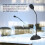 Flexible Stand Studio Speech Microphone 3.5mm Plug Gooseneck Mic Wired Microphone for Computer PC Desktop Notebook 5