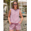 Women's Red Polyester Short Set - Sleeveless Top & Shorts 5