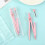 Metal Drafting Compass Set, Multifunctional Drawing Tool for Learner, Painting, Teaching, Pink, 1 Pc 4