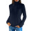 Hässliche Weihnachtspullover für Damen, Rollkragenpullover, Winterpullover aus Wolle, Strickunterteil, lange Ärmel, dick, locker, gedreht, Pullover 1
