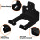 Support mural robuste pour outils de jardinage 4