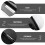 Black Metal Bread Organizer Storage Box for Kitchen and Home 3