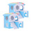 2pcs Guinea Pig Double Layer Hideout Decorative Villa House Cage Accessory 1