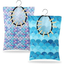 Lot de 2 sacs Ă pinces Ă linge tournesol 38 x 28 cm