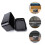 Metal Bread Box Tin Retro Kitchen Storage Jar Bread Box Storage (Black, 1pc) 4