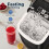 Portable Ice Maker, 26 Lb Maximum Output, Black 4