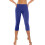 Καλοκαιρινά μεγάλα μεγέθη γυναικών Capris μόδας casual γυναικών συμπαγές παντελόνι 4