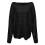 Damenpullover für Herbst und Winter: Rundhals-Langarmpullover, lässige Pullover-Oberteile 4