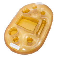 Portavasos inflable para piscina OUNONA con diseño de fresa (1 unidad)