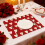 Valentijnsdag placemats – Polyester met hartjesdesign 45x30cm 5