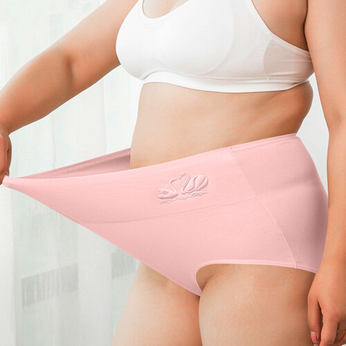 Γυναικεία Εσώρουχα Lulshou Plus Size Ψηλόμεσα Μονόχρωμα Εσώρουχα Μαλακά, Αναπνέοντα, 1