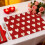 Valentijnsdag placemats – Polyester met hartjesdesign 45x30cm 4