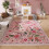 Χαλί Boho Vintage 5x7 – Πλενόμενο, Αντιολισθητικό, Χαμηλό πέλος 1