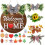 Panneau de bienvenue interchangeable style ferme 30 x 30 cm 1