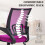 Pink Mesh Ergonomic Office Chair with Lumbar Support and 2