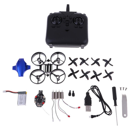Mini DIY Model Aircrafts Assembly Remote Control Quadcopter 2.4G