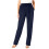 Dámské ležérní elastické kalhoty rovného střihu s elastickým pasem a kapsami - Soft Basic Basic rovné kalhoty Plus Size (S-5XL) 1