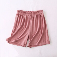 Shorts femininos lulshou, shorts femininos de verão em cor sólida com cintura elástica, shorts finos casuais para usar em casa, shorts esportivos